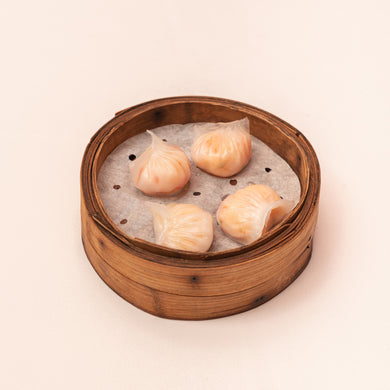 Fresh Prawn Dumplings 水晶鲜虾饺 (4pcs)